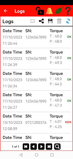 TorqApp Screen 3