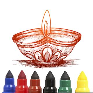 Happy Diwali Drawing apk