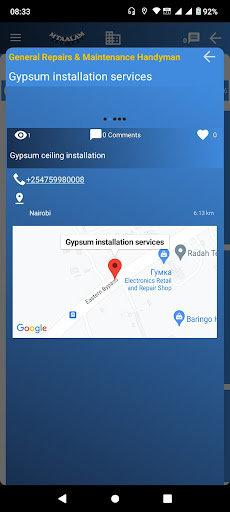 Android application Mtaalam Teketeke screenshort
