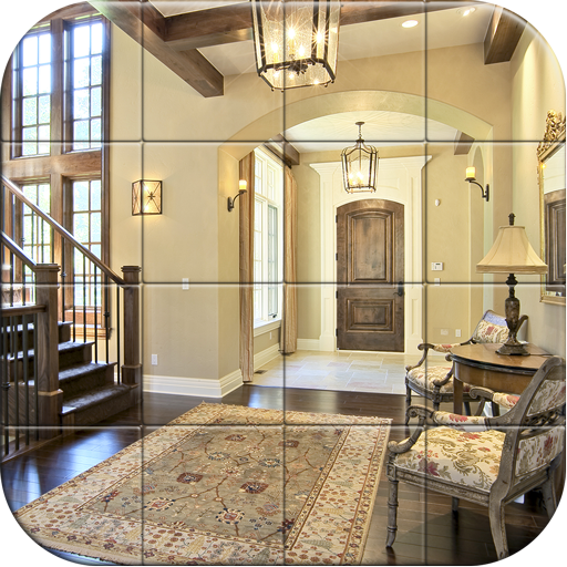 Tile Puzzle Home Interior  Icon