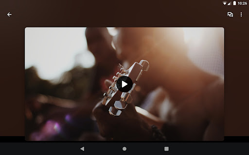 Screenshot of CBC APP