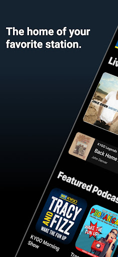 Android application 98.5 KYGO screenshort