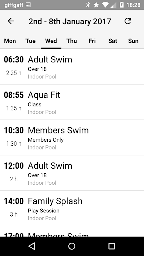 Wellington Health & Fitness Screen 3