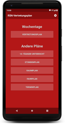 RS Neusitz - Vertretungsplan Screen 3