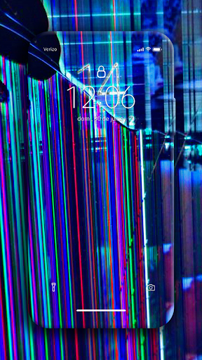 Broken Screen Wallpaper‏