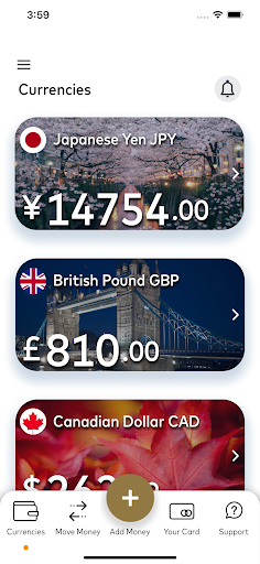 Ramsdens Multi Currency Card Screen 3