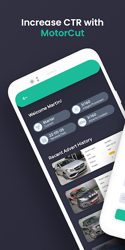 Android application MotorCut screenshort
