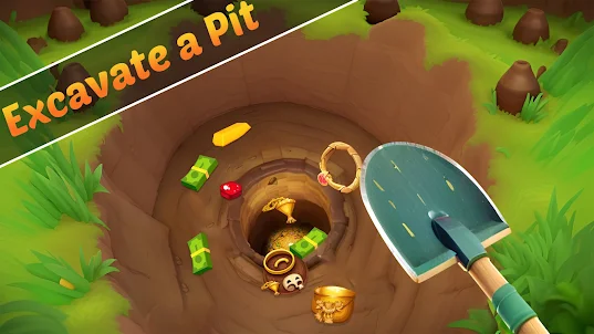 Digging  A Hole Digging Game