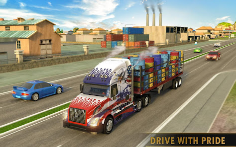 Euro Transporter Truck Games  screenshots 18