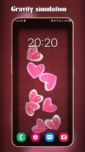Android application Rolling live wallpaper screenshort