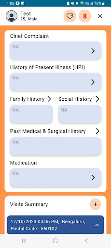 Aarogya Clinic Screen 2