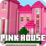 Cover Image of Herunterladen Pink house for minecraft 1.2 APK