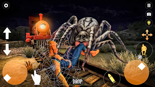 Horror Spider : Scary Train