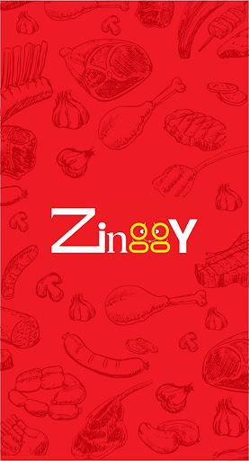 Android application Zinggy - Fresh food online screenshort