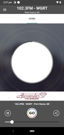 Android application 102.3FM - WGRT screenshort