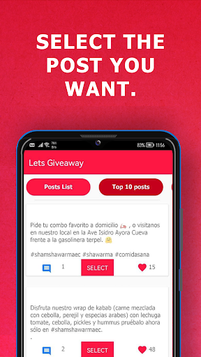 Lets Giveaway FOR INSTAGRAM