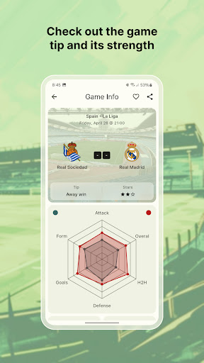 AiWon Football Predictions Screen 3