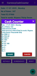 Currency Cash Counter