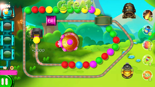 Marble blast color ball game