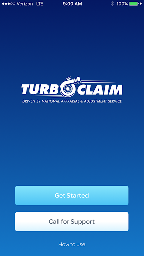 Android application Turbo Claim screenshort