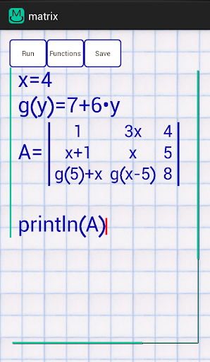 Screenshot of Math Codings