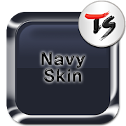 Navy Skin for TS Keyboard