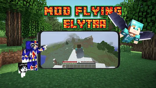 Elytra flying mod Minecraft