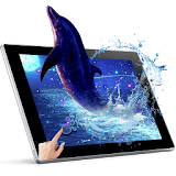 Blue Dolphin live Wallpaper icon
