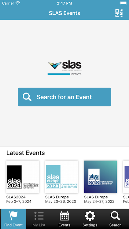 SLAS Events - 2.0.5 - (Android)