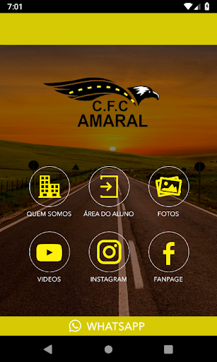 Android application CFC Amaral screenshort