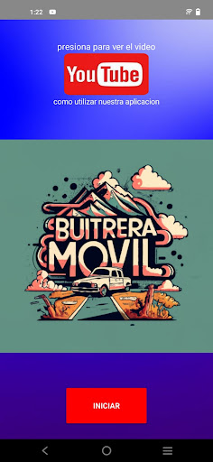 Android application buitreramovil screenshort