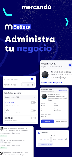 Android application Mercandú Sellers screenshort