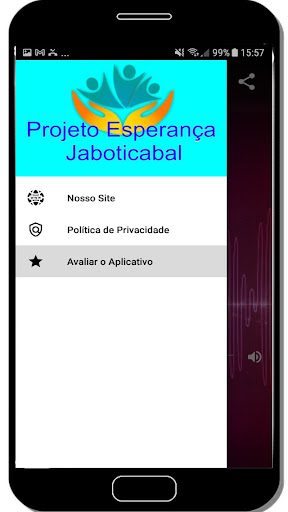 Rádio Projeto Esperança Screen 2