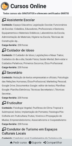Cursos Online com Certificado