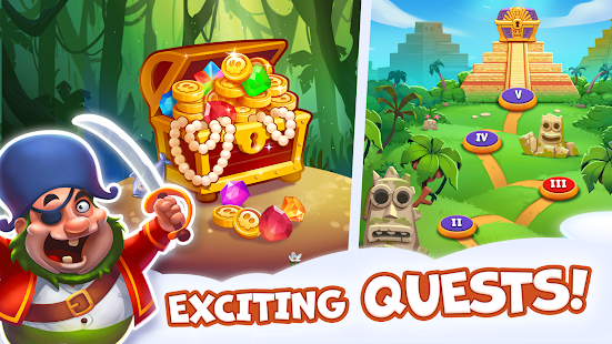 Pirate Treasures - Gems Puzzle 2.0.0.105 APK screenshots 2