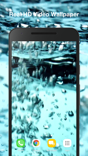 Water Bubbles Live Wallpaper Screen 3