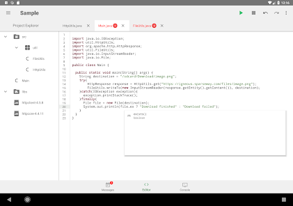 Screenshot image
