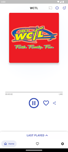 WCTL Radio Screenshot 1 - AppWisp.com
