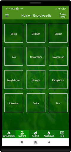 Fertilizer Removal By Crop