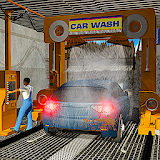 Smart Car Wash Service: Gas Station Car Paint Shop icon