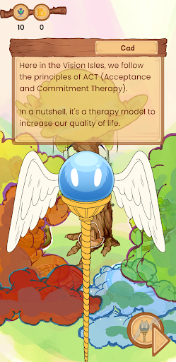 Android application ACT Mindful screenshort