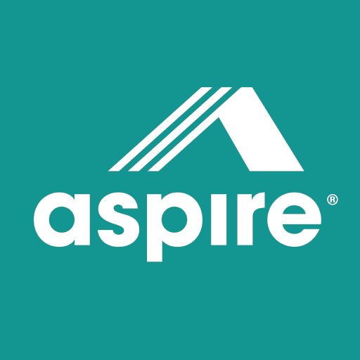 Account center. Aspire account. Aspire application. Aspire logo.