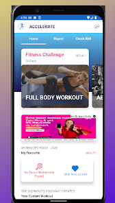 ACCELERATE - FITNESS APP 1.0.7 APK + Mod (Unlimited money) untuk android