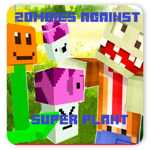 Zombies against super plant logo