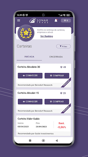 SonarTrade: Ações e Cripto Screenshot 4 - AppWisp.com