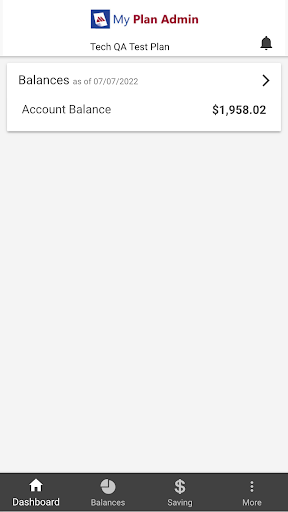 My Plan Admin Screen 2