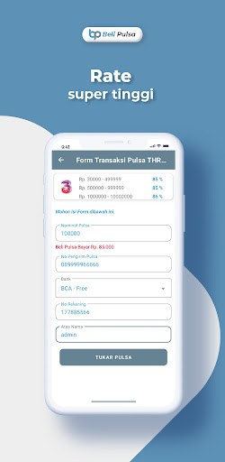 Beli Pulsa - Convert Pulsa