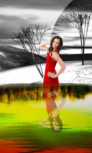 Mirror Effect On Water DP Make