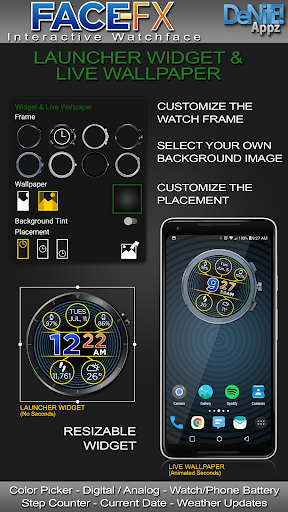 Face-FX HD Watch Face Screen 3