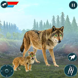 Wild Wolf Family Simulator apk